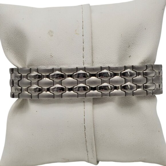 VP Viewpoint by Timex Stainless Steel Analog Watch Expansion Band Silver Black - Picture 4 of 7